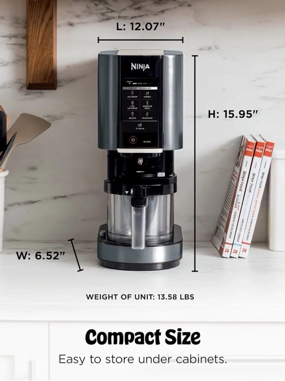 Ninja Black Ice Cream & Dessert Maker